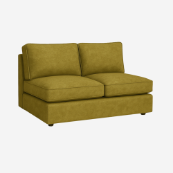 2 Seater Armless Nero - Helloilmare